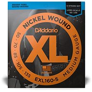 Daddario EXL160-5, Medium, 50-135 - Strings