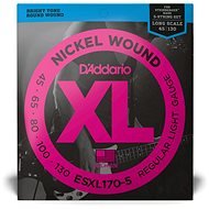 D'Addario EXL170-5, Regular Light, 45-130 - Strings