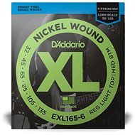 Daddario EXL165-6, Regular Light Top/Medium Bottom, 32-135 - Strings