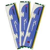 Kingston 3GB KIT DDR3 1333MHz CL7 XMP HyperX - RAM