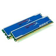 KINGSTON 4GB KIT DDR3 1333MHz CL9-9-9-27 HyperX blu Edition - RAM
