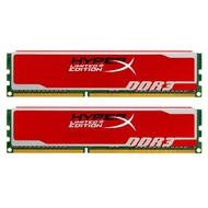 Kingston 8GB KIT DDR3 1333MHz CL9 HyperX blu Edition Red - RAM