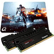 Kingston 8GB KIT DDR3 1866MHz CL9 HyperX Beast Series + herní podložka FX29 Battlefield 4  - RAM