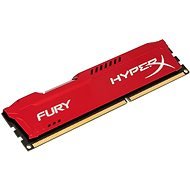 HyperX 4 GB DDR3 1600 MHz-es CL10 Fury Red Series - RAM memória