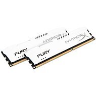 HyperX 8GB KIT DDR3 1600MHz CL10 Fury White Series - Operačná pamäť