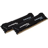 Kingston 16 GB KIT DDR4 2666MHz CL13 HyperX Savage Black - RAM
