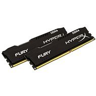 HyperX 8GB KIT DDR4 2666MHz CL15 Fury fekete sorozat - RAM memória