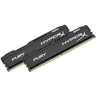HyperX 16GB KIT DDR4 2666MHz CL16 Fury fekete sorozat - RAM memória