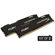HyperX 32GB KIT DDR4 2666MHz CL16 Fury fekete sorozat - RAM memória
