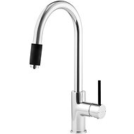 DEANTE ASTER chrome/black - Sink mixer with water filter connection BCA_064M - Tap