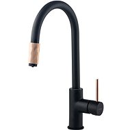 DEANTE ASTER black - copper - Sink mixer with water filter connection BCA_B64M - Tap