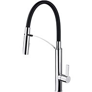 DEANTE Gerbera chrome with black - Sink mixer, pull-out BGB_B720 - Tap