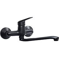 DEANTE Boro black - Sink mixer, wall-mounted BMO_N80M - Tap