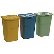 DEA HOME Eco Set of 3 waste bins 3 × 50 l - Rubbish Bin