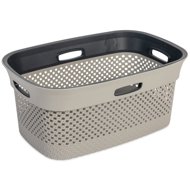 Dea home Woolly Cleaning basket 45 l grey / anthracite - Laundry Basket
