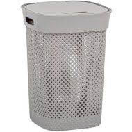 Dea home Woolly Laundry basket 50 l grey / anthracite - Laundry Basket