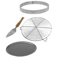 de Buyer BOX HOMEBAKING Round Moulds (Ring, Plate, Grate and Lifter) - Baking Mould