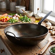 de Buyer 5217.32 Blue Carbon Wok 32 cm - Wok Pan