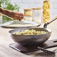 de Buyer 5717.28 Mineral B Bois Wok 28 cm - Wok Pan