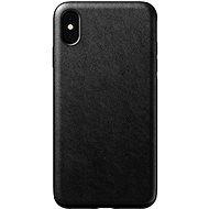Nomad Rugged Leather Case Black iPhone XS Max - Phone Cover