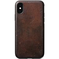 Nomad Rugged Leather Case Brown iPhone XS / X - Phone Cover