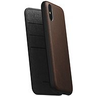 Nomad Folio Leather Case Brown iPhone XS/X - Kryt na mobil