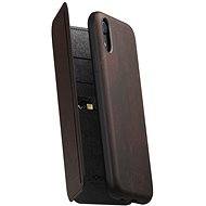 Nomad Folio Leather Tri-Fold Brown iPhone XR - Phone Cover