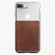 Nomad Clear Case Rustic Brown iPhone 8 Plus / 7 Plus - Telefon tok