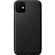 Nomad Rugged Leather Case  for iPhone 11, Black - Phone Cover