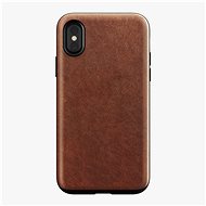 Nomad Rugged Case Rustic Brown iPhone X - Phone Cover