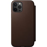 Nomad Rugged Folio Brown iPhone 12 Pro Max - Phone Cover