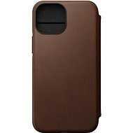 Nomad MagSafe Rugged Folio Brown iPhone 13 mini tok - Mobiltelefon tok