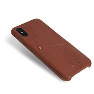 Decoded Leather Case Brown iPhone X - Phone Cover