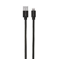 Decoded Leather Lightning USB Cable 1.2m Black - Dátový kábel