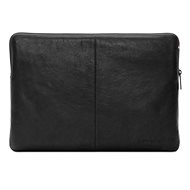 Decoded Leather Slim Sleeve Black MacBook 12" - Laptop-Hülle