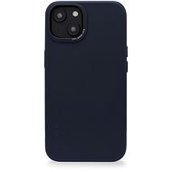 Decoded Leather BackCover Navy iPhone 14 - Telefon tok