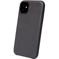 Decoded Leather Backcover iPhone 11, fekete - Telefon tok