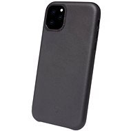 Decoded Leather Backcover iPhone 11 Pro Max, fekete - Telefon tok