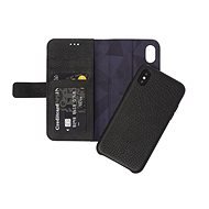 Decoded Leather 2 in 1 Wallet Case Black iPhone X - Puzdro na mobil
