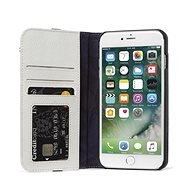 Decorated Leather Case Wallet Case 2 Gray iPhone 8/7/6s - Phone Case