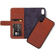 Decoded Leather 2in1 Wallet Brown iPhone XS/X - Mobiltelefon tok