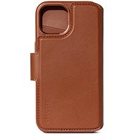 Decoded Leather Detachable Wallet Tan iPhone 15 Plus - Mobiltelefon tok
