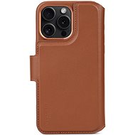 Decoded Leather Detachable Wallet Tan iPhone 15 Pro Max - Phone Case