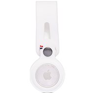 Decoded Silicone Loop White Apple Airtag - AirTag Loop
