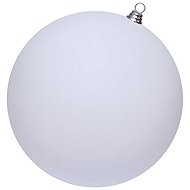 DECOLED Plastic ball, d. 40 cm, white, matt - Christmas Decoration