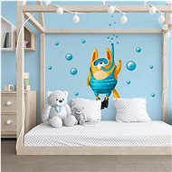 Decoralina – Kocour potápěč - Samolepicí fólie