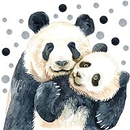 Decoralina – Panda Love - Samolepicí fólie