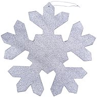 DECOLED Christmas decoration - snowflake, silver, 80 cm - Christmas Decoration