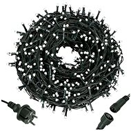 LED light chain 20 m, ice white, 120 diodes, IP67 - Light Chain