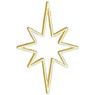DECOLED LED star light, hanging, 80 x120 cm, warm white - Christmas Lights